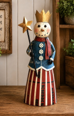 MISS LADY LIBERTY AMERICANA SNOW WOMAN *NEW* AVAIL DEC 2026
